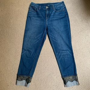 Chicos - Embellished Girlfriend Ankle Jeans